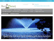 Tablet Screenshot of best-planet.com